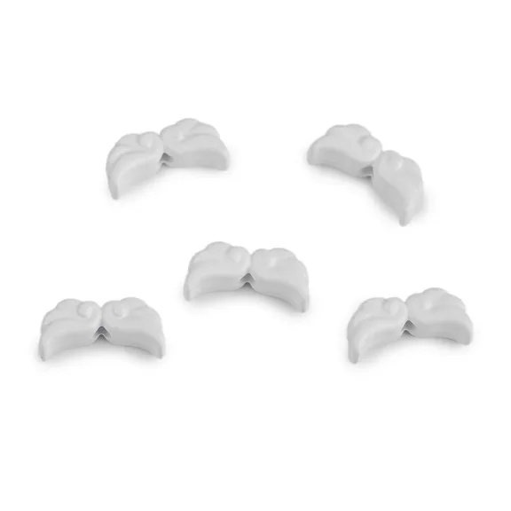 Lakkozott angyalszárny díszítő elem 6x12 mm - 1 Off White (5 db-os csomagolás) Lakkozott angyalszárny díszítő elem 6x12 mm - 1 Off White (5 db-os csomagolás)
