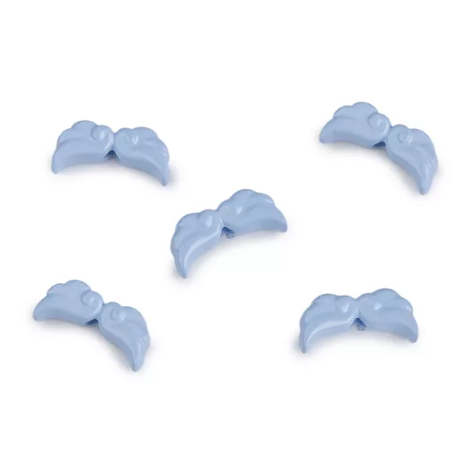 Lakkozott angyalszárny díszítő elem 6x12 mm