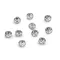 Felvarrható strasszkövek / strasszkövek foglalatban Ø6; 7; 8 mm - 1 (Ø6 mm) crystal (10 db-os csomagolás)