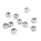 Felvarrható strasszkövek / strasszkövek foglalatban Ø6; 7; 8 mm - 2 (Ø7 mm) crystal (10 db-os csomagolás)