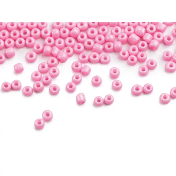 Kásagyöngy 8/0 - 3 mm nem átlátszó - 9993 rózsaszín világos (450 g-os csomagolás) Kásagyöngy 8/0 - 3 mm nem átlátszó - 9993 rózsaszín világos (450 g-os csomagolás)