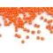 Kásagyöngy 8/0 - 3 mm nem átlátszó - K50 narancssárga (50 g-os csomagolás)