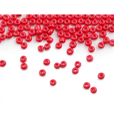   Kásagyöngy 8/0 - 3 mm nem átlátszó - 9945 piros (450 g-os csomagolás)