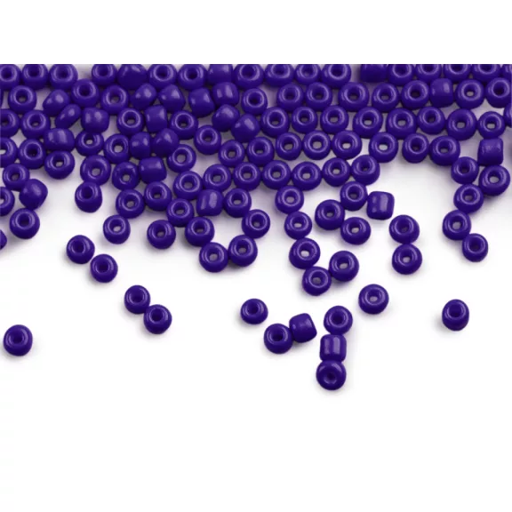 Kásagyöngy 8/0 - 3 mm nem átlátszó - K48 szürkéskék (450 g-os csomagolás) Kásagyöngy 8/0 - 3 mm nem átlátszó - K48 szürkéskék (450 g-os csomagolás)