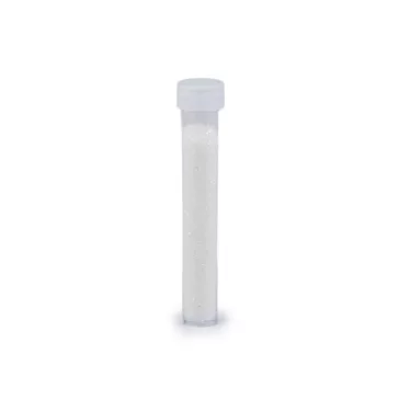   Csillámpor / glitter tubusban, 3,5 g - 1 fehér (12 db-os csomagolás)