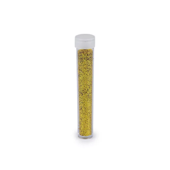 Csillámpor / glitter tubusban, 3,5 g - 3 arany (12 db-os csomagolás) Csillámpor / glitter tubusban, 3,5 g - 3 arany (12 db-os csomagolás)