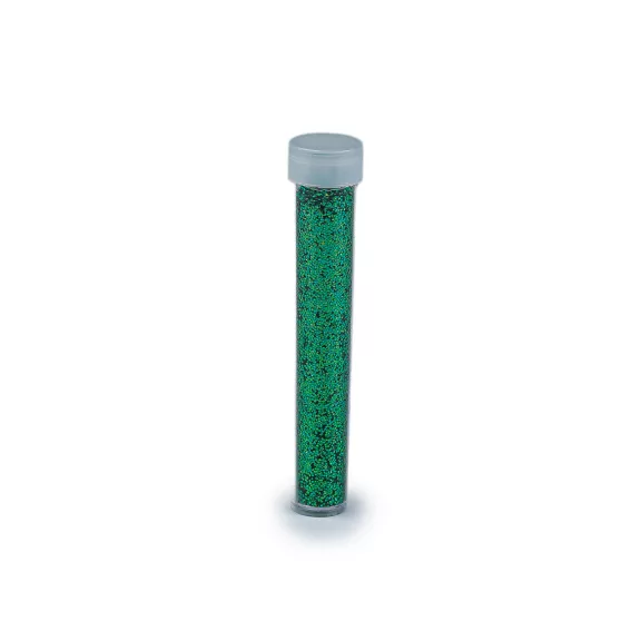 Csillámpor / glitter tubusban, 3,5 g - 6 zöld (12 db-os csomagolás) Csillámpor / glitter tubusban, 3,5 g - 6 zöld (12 db-os csomagolás)