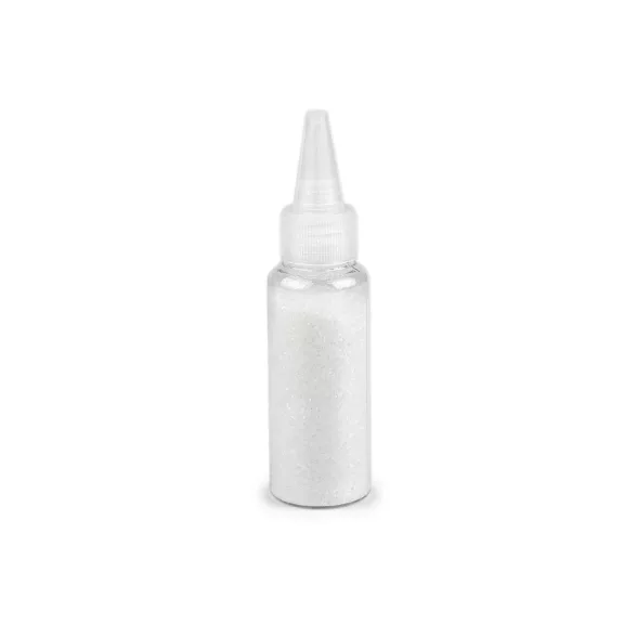 Csillámpor / glitter applikátorral, 20 g - 1 fehér (1 db-os csomagolás) Csillámpor / glitter applikátorral, 20 g - 1 fehér (1 db-os csomagolás)