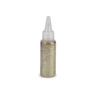   Csillámpor / glitter applikátorral, 20 g - 3 arany (1 db-os csomagolás)