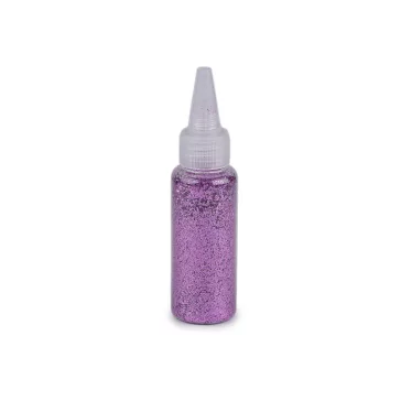   Csillámpor / glitter applikátorral, 20 g - 4 lila (3 db-os csomagolás)