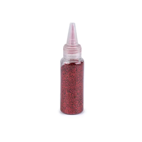Csillámpor / glitter applikátorral, 20 g - 5 piros (1 db-os csomagolás) Csillámpor / glitter applikátorral, 20 g - 5 piros (1 db-os csomagolás)