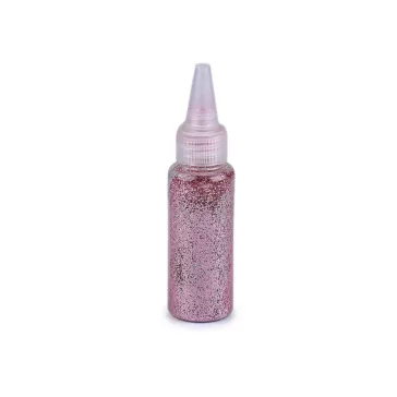   Csillámpor / glitter applikátorral, 20 g - 8 púderrózsaszín (1 db-os csomagolás)