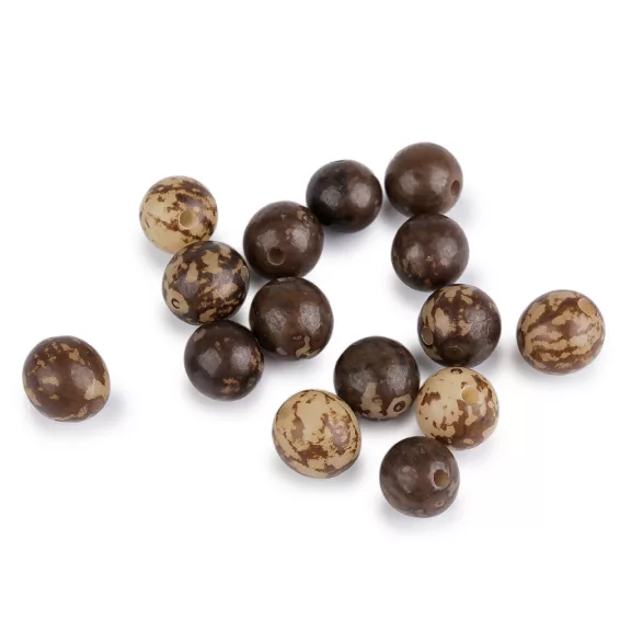 Műanyag gyöngyök természetes achát és kókusz imitáció, Ø11; 12; 13 m - 3 (13 mm) kókusz (20 g-os csomagolás) Műanyag gyöngyök természetes achát és kókusz imitáció, Ø11; 12; 13 m - 3 (13 mm) kókusz (20 g-os csomagolás)