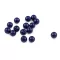 Lapis lazuli, ásvány gyöngyök Ø6 mm - lapis lazuli (15 db-os csomagolás)