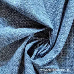 Farmerkék zsákmintás pamutvászon