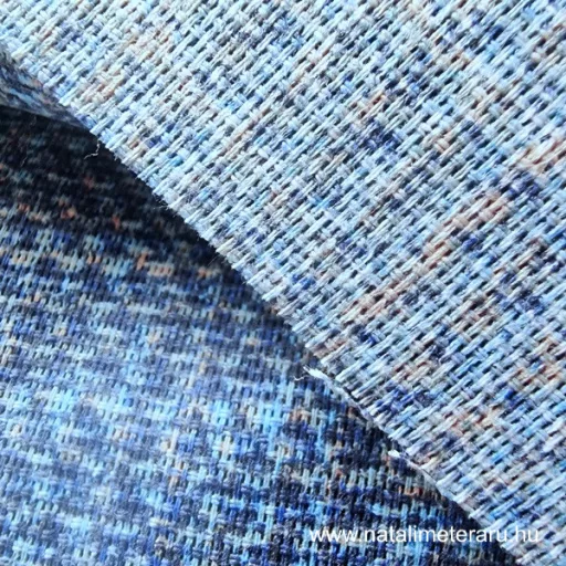 Farmerkék zsákmintás pamutvászon