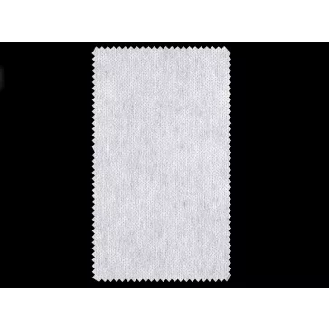   Nem szött textilia anyag vasalható 50+15 g/m² 100 cm - 1 fehér