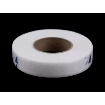   Felvasalható sáv szélessége 20 mm pókháló - fehér (252 m-os csomagolás)