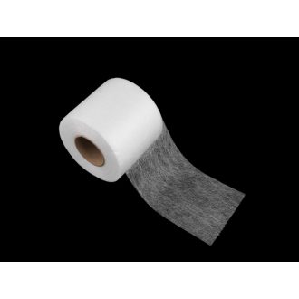 Kétoldalas ragasztós fátyol vetex, fehér széles 10 cm