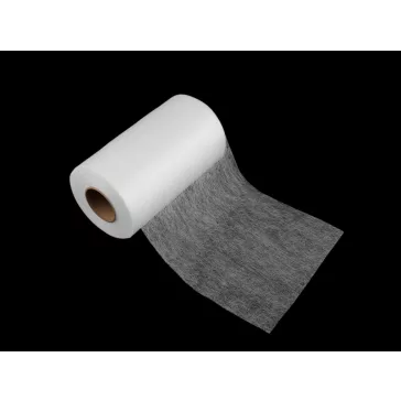   Kétoldalas ragasztós fátyol vetex, fehér széles 20 cm - fehér (126 m-os csomagolás)