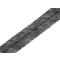 Vasalható varratrögzítő szalag láncöltéssel / cérna szállal - 2 (12 mm) szürke (49 m-os csomagolás)