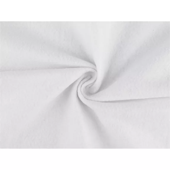 Melegítő bélés 110 g/m² széles 100 cm - fehér Melegítő bélés 110 g/m² széles 100 cm - fehér