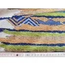 Népies nyomott szőttes mintás 50cm széles pamutvászon - 0,9 méteres UTOLSÓ DARAB Népies nyomott szőttes mintás 50cm széles pamutvászon - 0,9 méteres UTOLSÓ DARAB