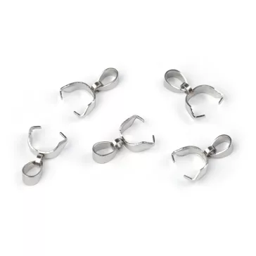   Nemescélm edáltartó 4x16 mm - platina (100 db-os csomagolás)