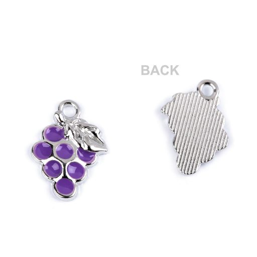 Függő / cipzár húzóka banán, bor, eper