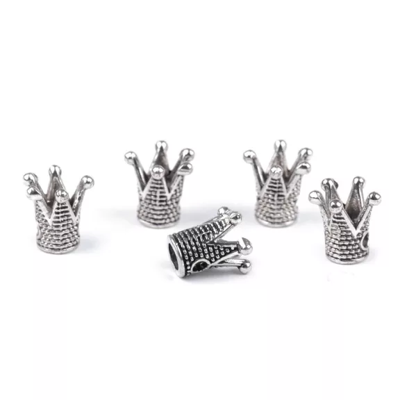 Fém korona varráshoz 10x10 mm - 2 platina (5 db-os csomagolás) Fém korona varráshoz 10x10 mm - 2 platina (5 db-os csomagolás)