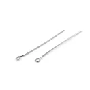 Szerelőpálca 40 mm nemes acél - platina (200 db-os csomagolás) Szerelőpálca 40 mm nemes acél - platina (200 db-os csomagolás)