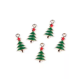 Fém medál karácsony fa