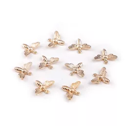 Fém medál méhecske 19x15 mm