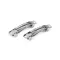 Francia kapocs 6x40 mm félkésztermék - platina (4 db-os csomagolás)
