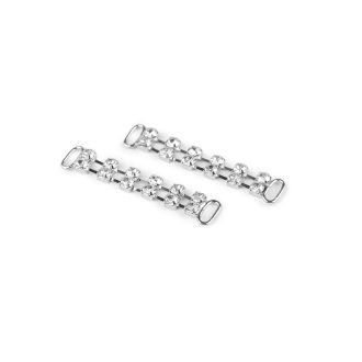 Strasszos dísz ruhákra és kiegészítőkre 10x50 mm