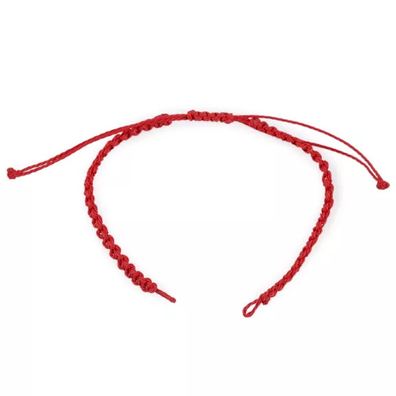 Shambala karkötő készítéshez félkész termék - 3 piros (10 db-os csomagolás) Shambala karkötő készítéshez félkész termék - 3 piros (10 db-os csomagolás)