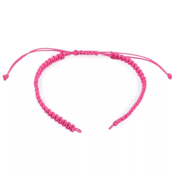 Shambala karkötő készítéshez félkész termék - 2 pink (10 db-os csomagolás) Shambala karkötő készítéshez félkész termék - 2 pink (10 db-os csomagolás)