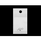 Rozsdamentes acél ékszerkapocs 8x14 mm - platina (10 pr) Rozsdamentes acél ékszerkapocs 8x14 mm - platina (10 pr)