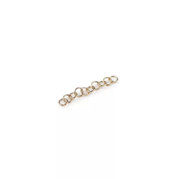 Összekötő karika láncba zárt, Ø3; 4; 5 mm, rozsdamentes acélból - 1 (Ø3 mm) arany (40 zacskó) Összekötő karika láncba zárt, Ø3; 4; 5 mm, rozsdamentes acélból - 1 (Ø3 mm) arany (40 zacskó)