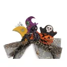 Hajpánt Halloween / boszorkány - 2 fekete macska (1 db-os csomagolás) Hajpánt Halloween / boszorkány - 2 fekete macska (1 db-os csomagolás)