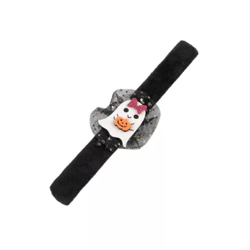   Pattintós karkötő Halloween / boszorkány - 1 fehér (6 db-os csomagolás)
