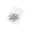 Cipőklipsz csiszolt kövekkel / cipődísz - 1 crystal (1 db-os csomagolás)