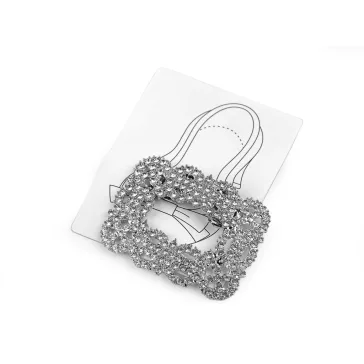   Cipőklipsz csiszolt kövekkel / cipődísz - 2 crystal (1 db-os csomagolás)