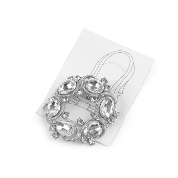   Cipőklipsz csiszolt kövekkel / cipődísz - 3 crystal (1 db-os csomagolás)