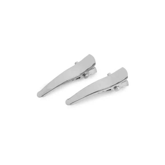 Hajcsat / díszíthető alap - 1 (30 mm) platina (50 db-os csomagolás) Hajcsat / díszíthető alap - 1 (30 mm) platina (50 db-os csomagolás)