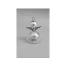 Angyalszárny köztes dísz 22x7 mm - platina (50 db-os csomagolás)