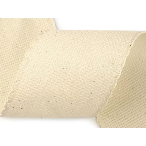 Hímzhető kanava kongré szalag 70mm - 6 natural Hímzhető kanava kongré szalag 70mm - 6 natural
