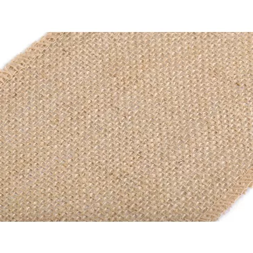   Juta szalag szélessége 13 cm - természetes bézs (90 m-os csomagolás)