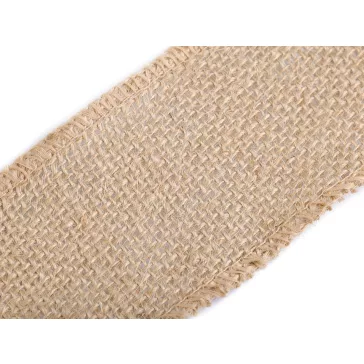   Juta szalag szélessége 60 mm - természetes bézs (40,5 m-os csomagolás)