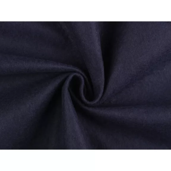 Filc / puha filc méteráru, vastagság 1,4 mm – sötétkék Filc / puha filc méteráru, vastagság 1,4 mm – sötétkék